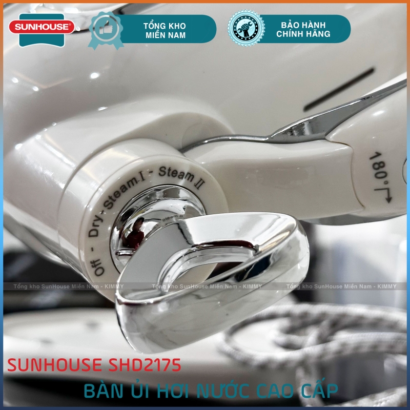 Bàn ủi hơi nước cao cấp Sunhouse SHD2175